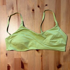 Everlane ReNew Vibrant Lime Bikini Top